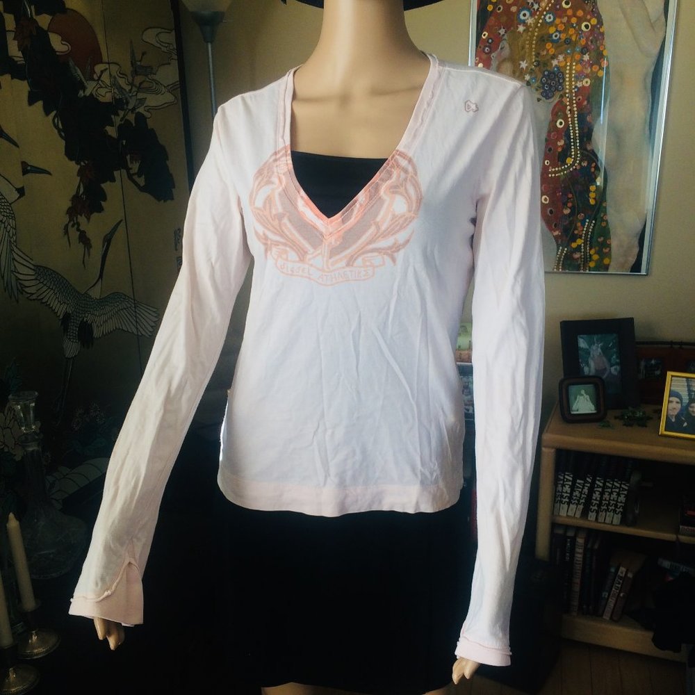 Diesel Long Sleeve T-Shirt, Sz L